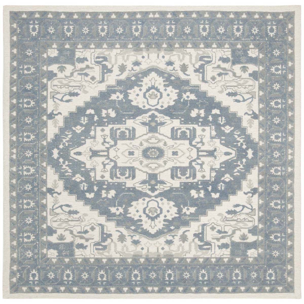 Safavieh Restoration Vintage 402 Rug, RVT402 - Ivory / Charcoal