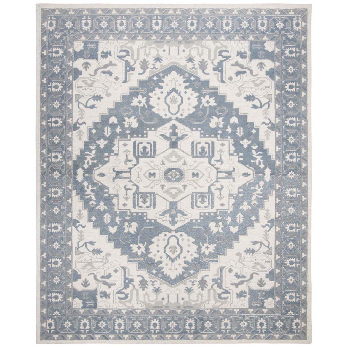 Safavieh Restoration Vintage 402 Rug, RVT402 - Ivory / Charcoal