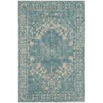 Safavieh Restoration Vintage 421 Rug, RVT421 - Ivory / Turquoise