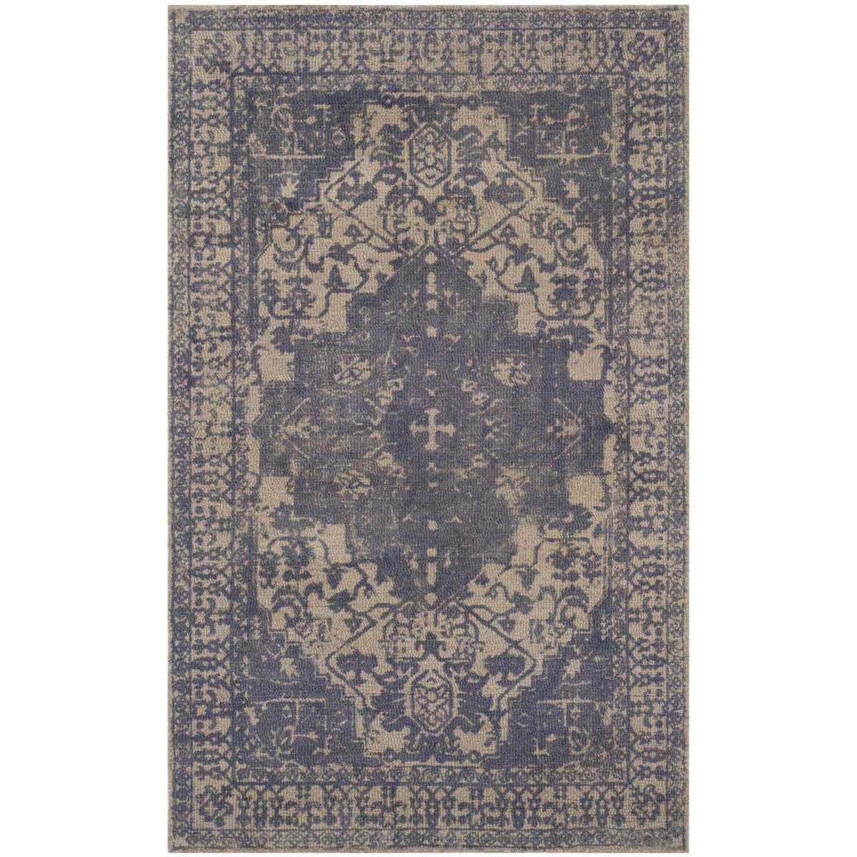 Safavieh Restoration Vintage 421 Rug, RVT421 - Blue / Grey