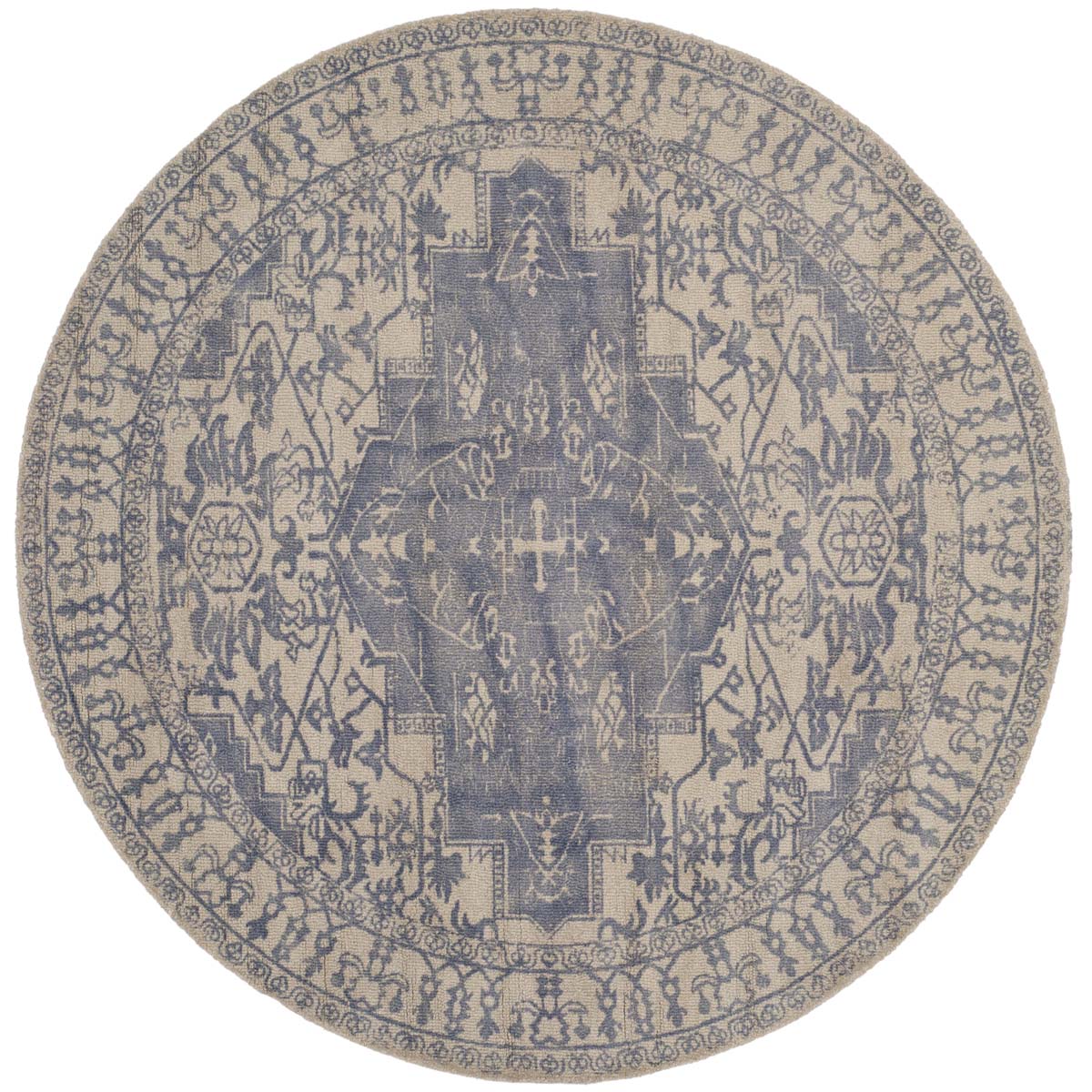 Safavieh Restoration Vintage 421 Rug, RVT421 - Blue / Grey