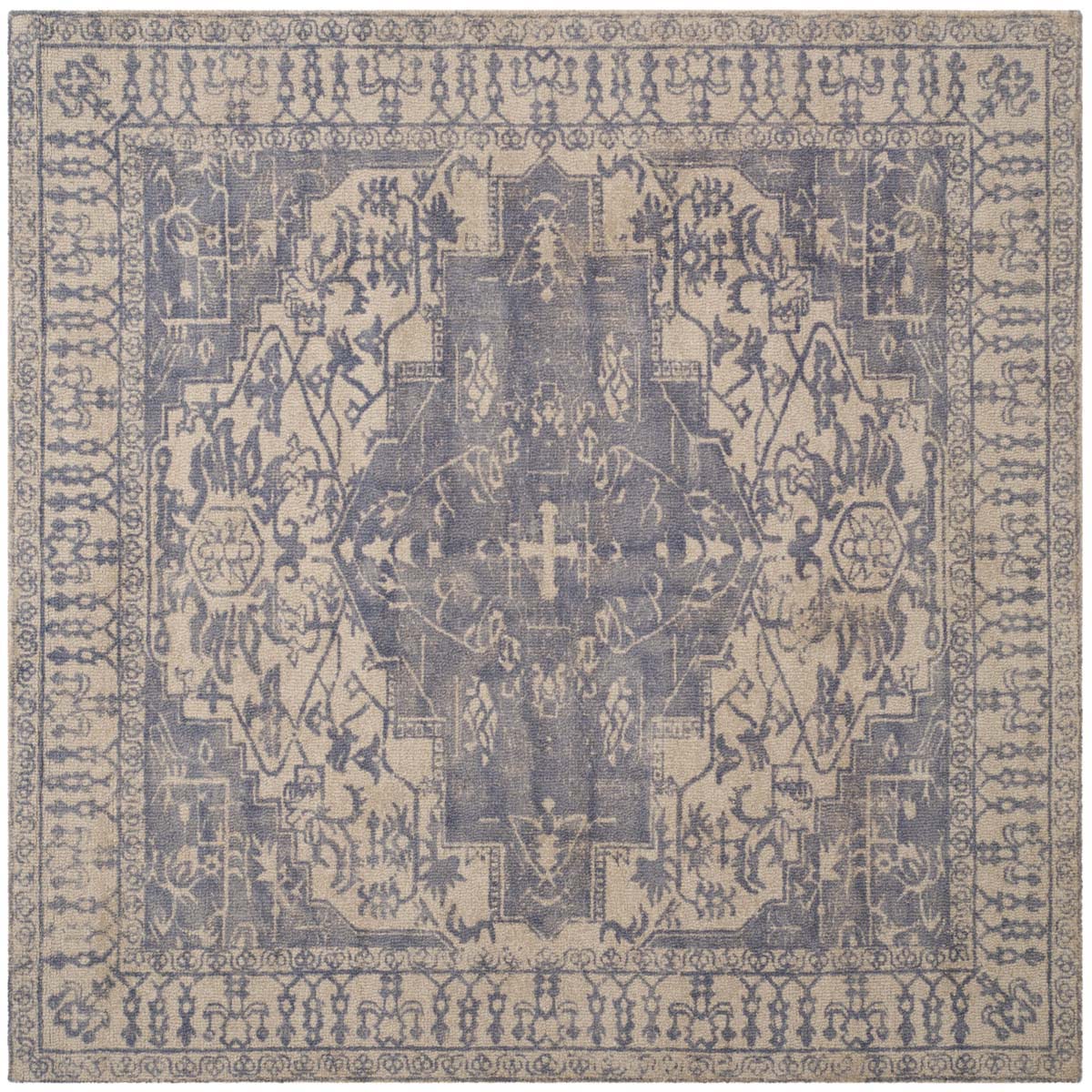 Safavieh Restoration Vintage 421 Rug, RVT421 - Blue / Grey