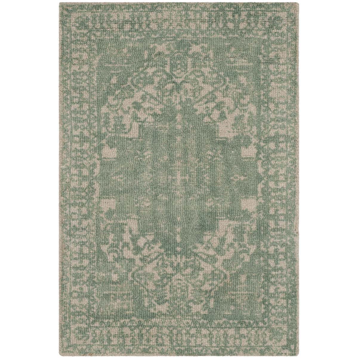 Safavieh Restoration Vintage 421 Rug, RVT421 - Mint / Ivory