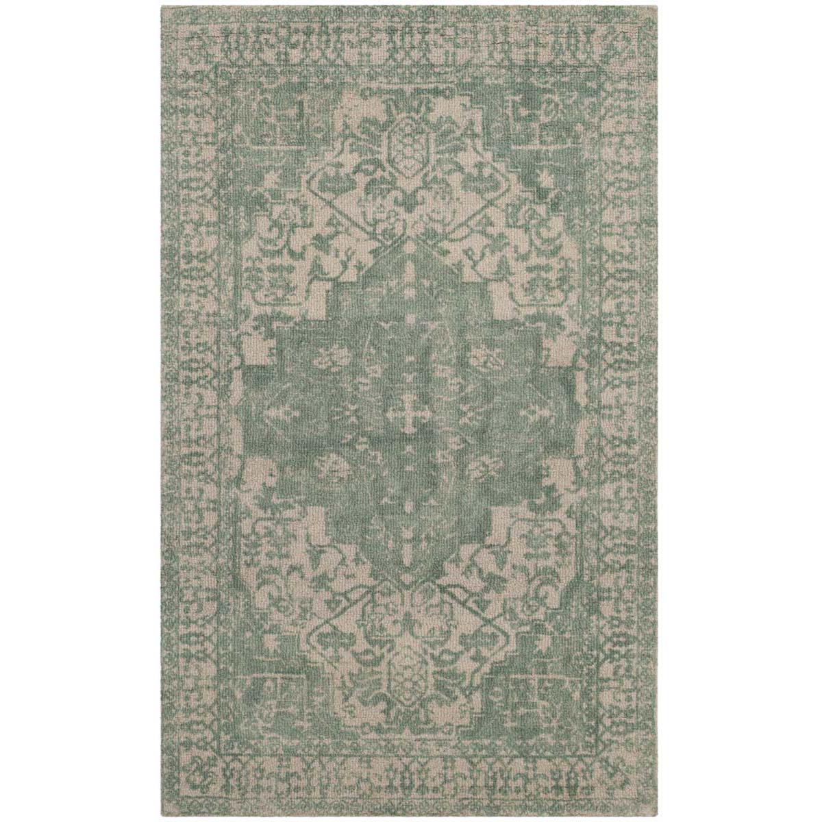 Safavieh Restoration Vintage 421 Rug, RVT421 - Mint / Ivory