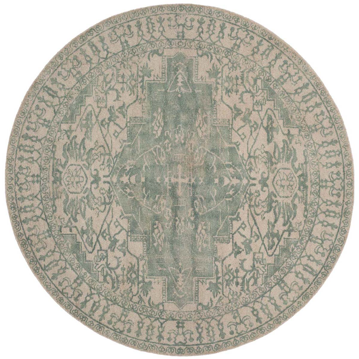 Safavieh Restoration Vintage 421 Rug, RVT421 - Mint / Ivory