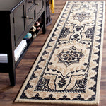 Safavieh Restoration Vintage 424 Rug, RVT424 - Ivory / Charcoal