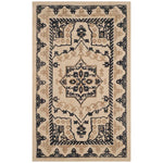 Safavieh Restoration Vintage 424 Rug, RVT424 - Ivory / Charcoal