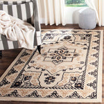 Safavieh Restoration Vintage 424 Rug, RVT424 - Ivory / Charcoal