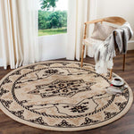 Safavieh Restoration Vintage 424 Rug, RVT424 - Ivory / Charcoal