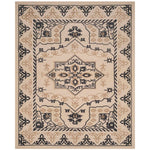 Safavieh Restoration Vintage 424 Rug, RVT424 - Ivory / Charcoal