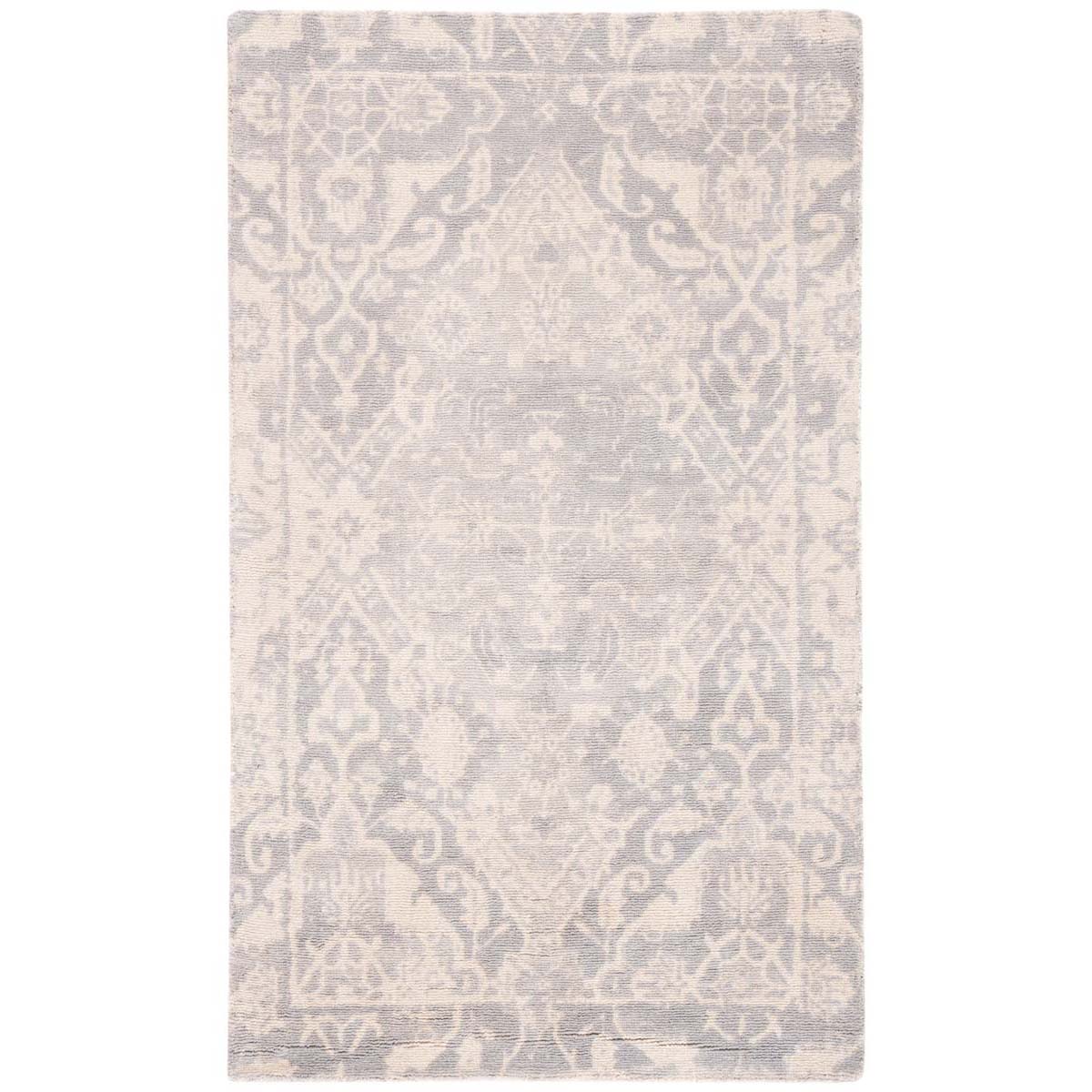 Safavieh Restoration Vintage 532 Rug, RVT532 - Light Grey / Ivory