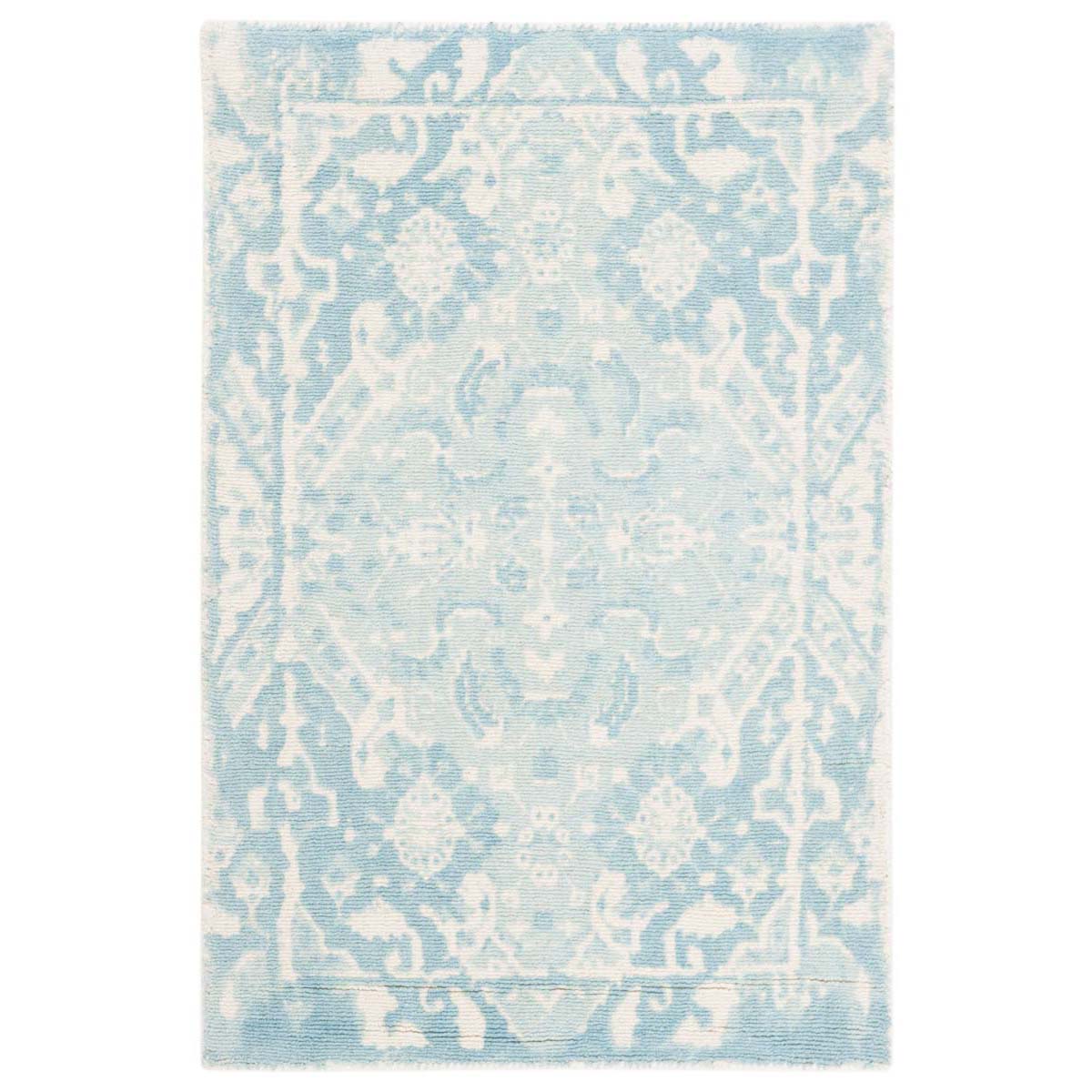 Safavieh Restoration Vintage 532 Rug, RVT532 - Light Blue / Ivory