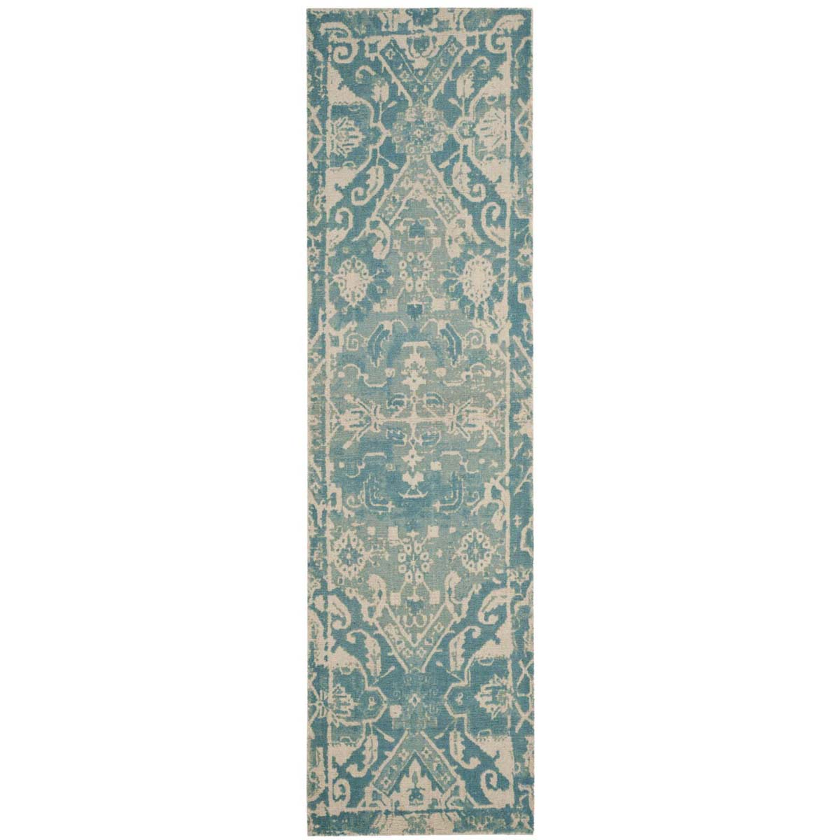 Safavieh Restoration Vintage 532 Rug, RVT532 - Light Blue / Ivory