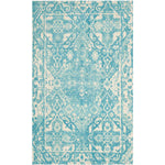 Safavieh Restoration Vintage 532 Rug, RVT532 - Light Blue / Ivory