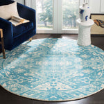 Safavieh Restoration Vintage 532 Rug, RVT532 - Light Blue / Ivory