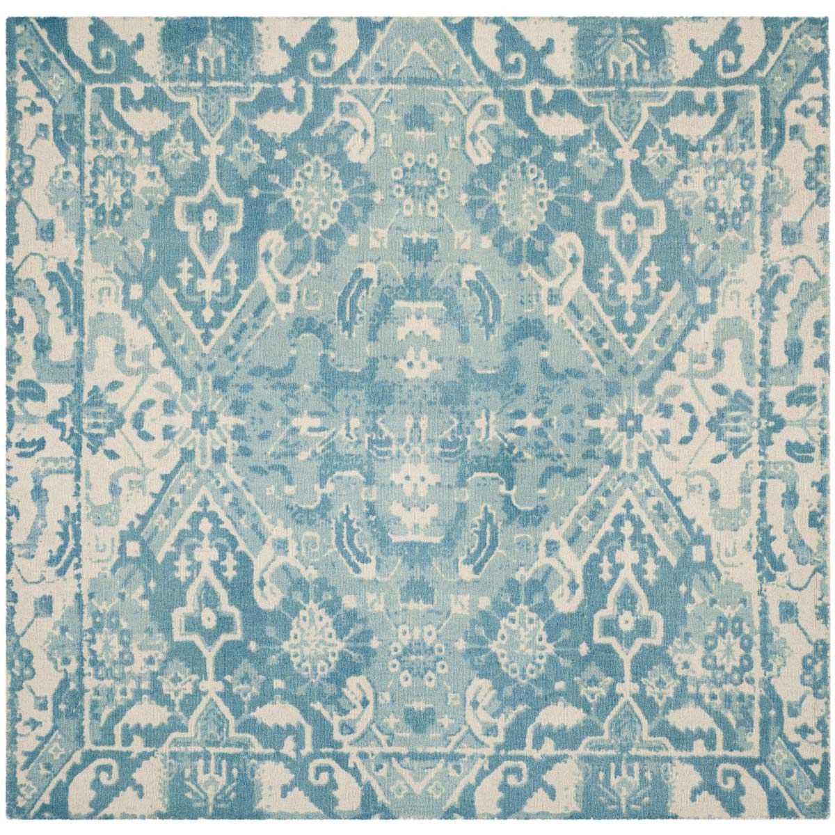 Safavieh Restoration Vintage 532 Rug, RVT532 - Light Blue / Ivory