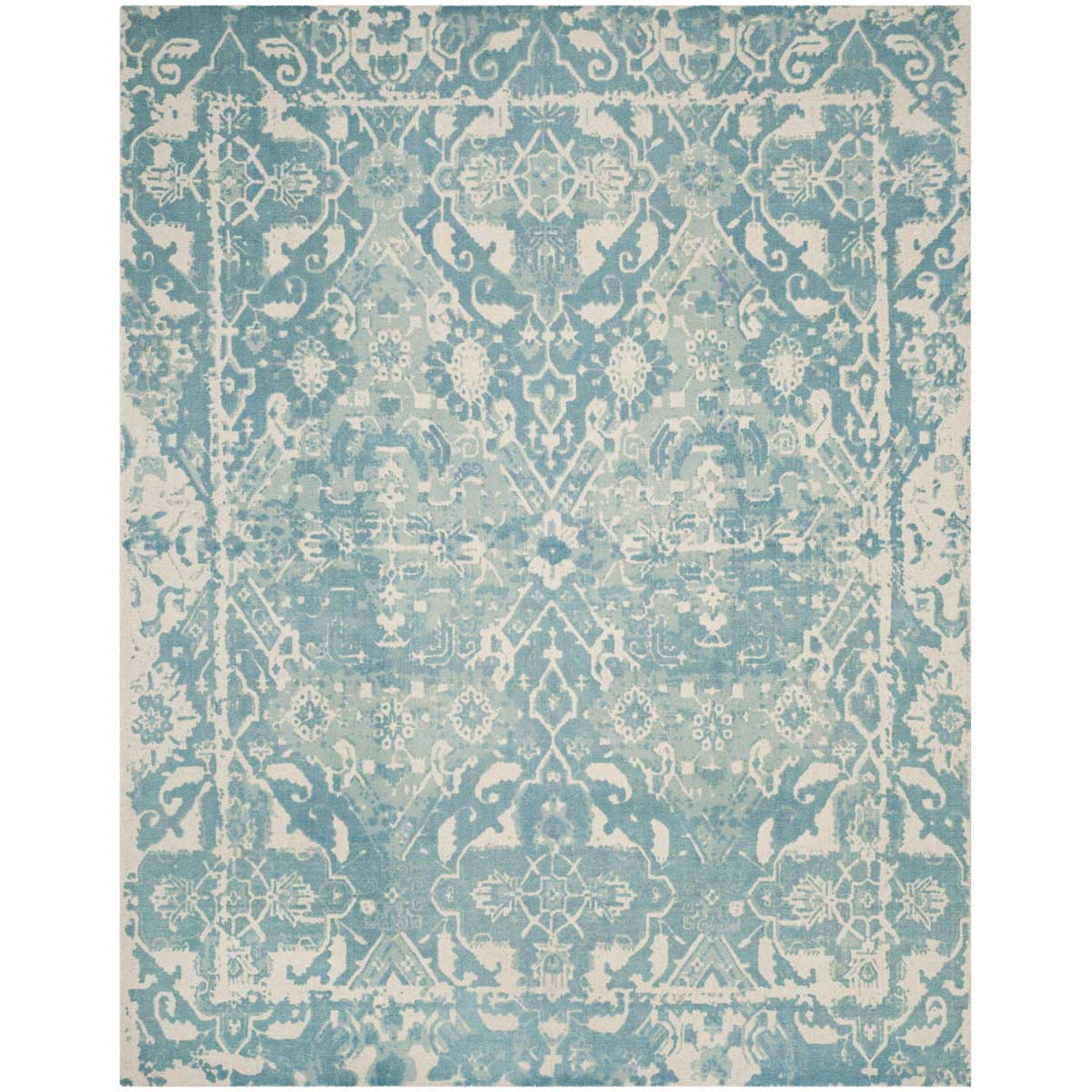 Safavieh Restoration Vintage 532 Rug, RVT532 - Light Blue / Ivory