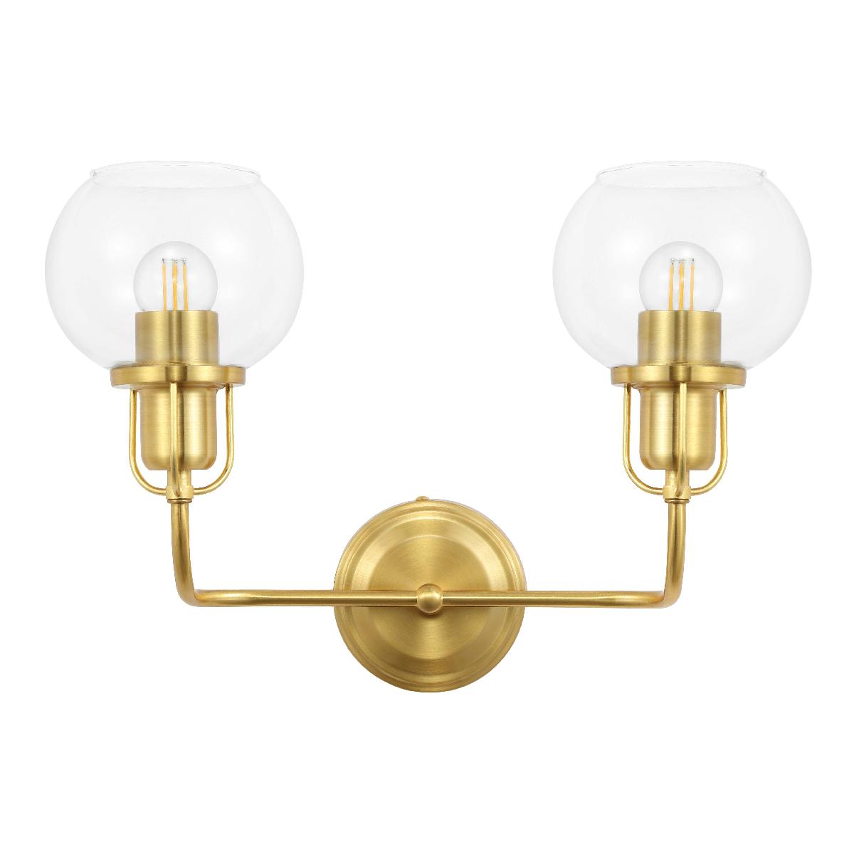 Satin Brass/Clear - Satin Brass/Clear