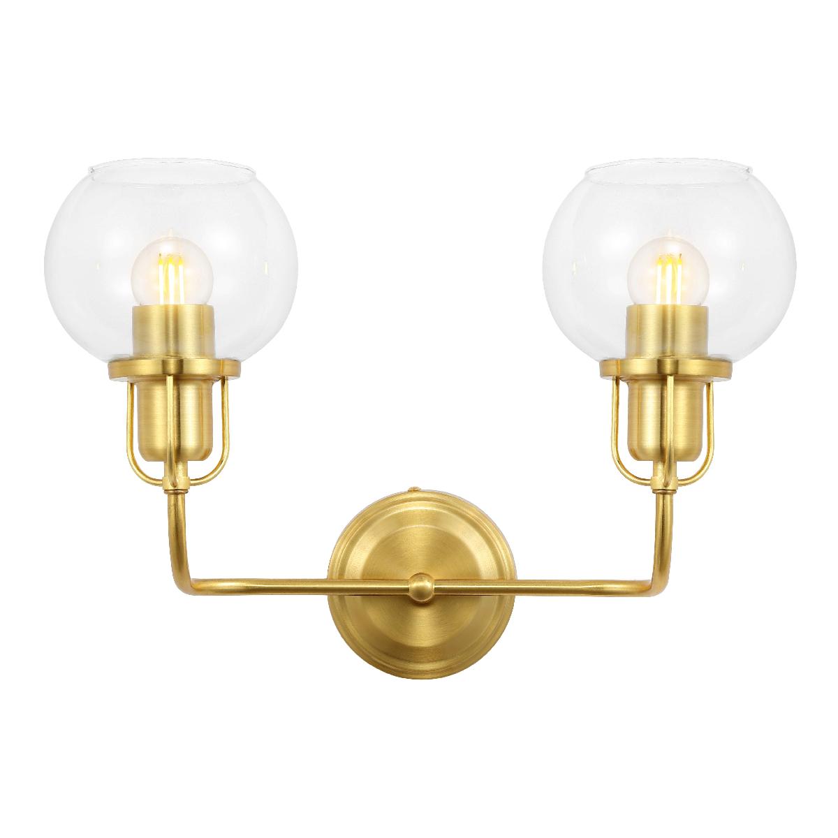 Satin Brass/Clear - Satin Brass/Clear