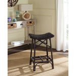 Safavieh Amara Wicker Bar Stool , SEA7012 - Brown