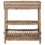 Safavieh Ajani Wicker 3 Tier Accent Table , SEA7026 - Grey