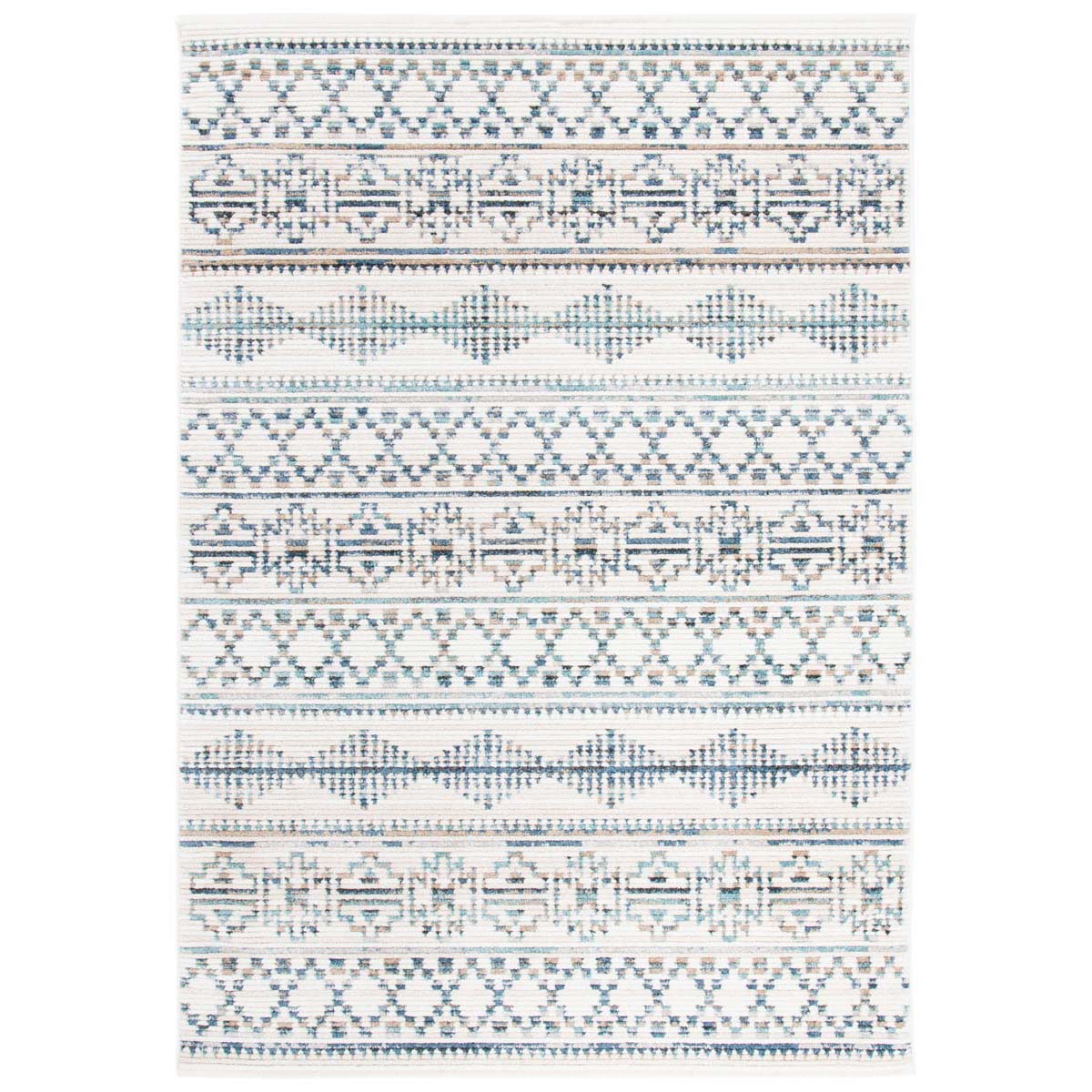 Safavieh Sedona 807 Rug, SED807 - Ivory / Blue