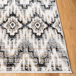 Safavieh Sedona 842 Rug, SED842 - Dark Grey / Ivory