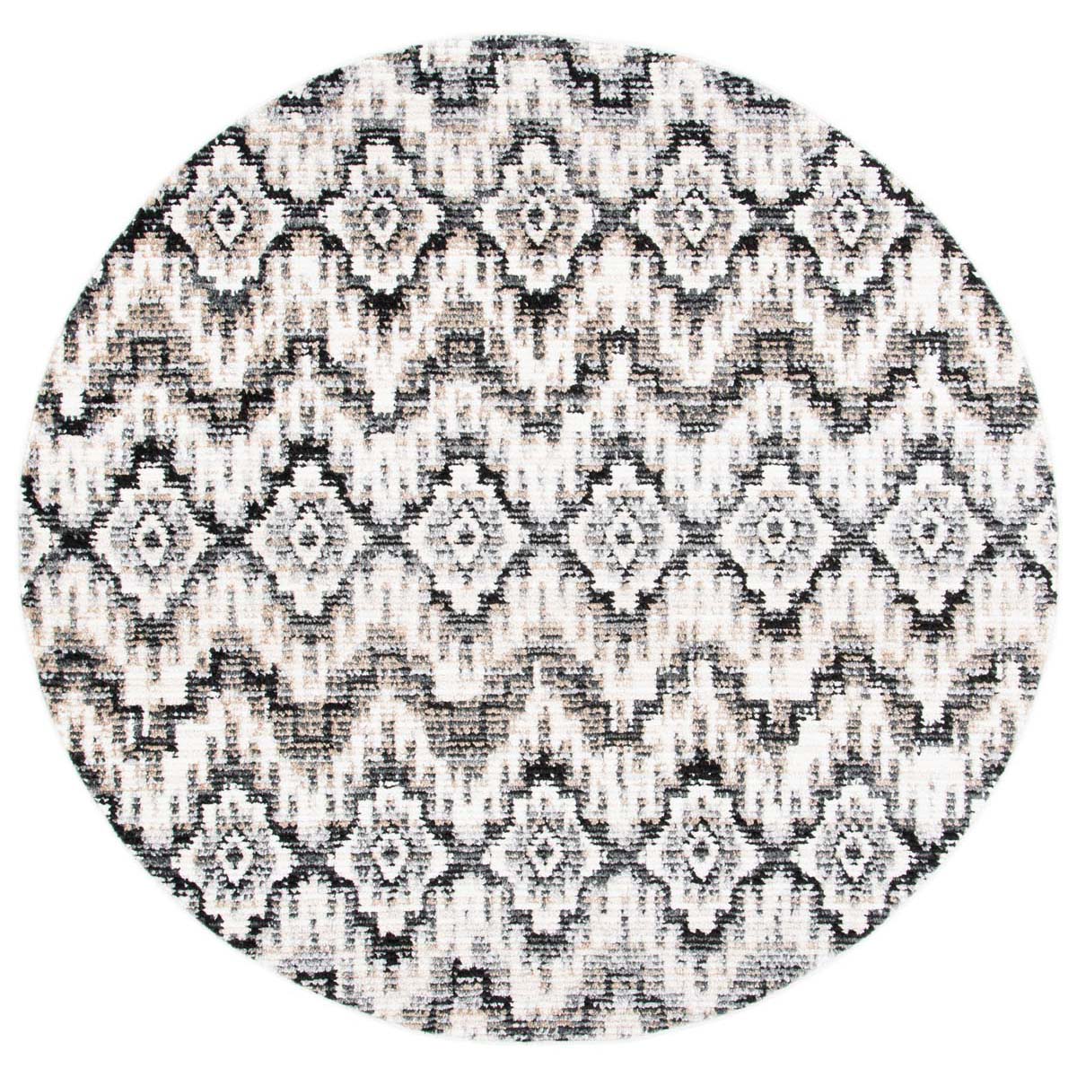 Safavieh Sedona 842 Rug, SED842 - Dark Grey / Ivory