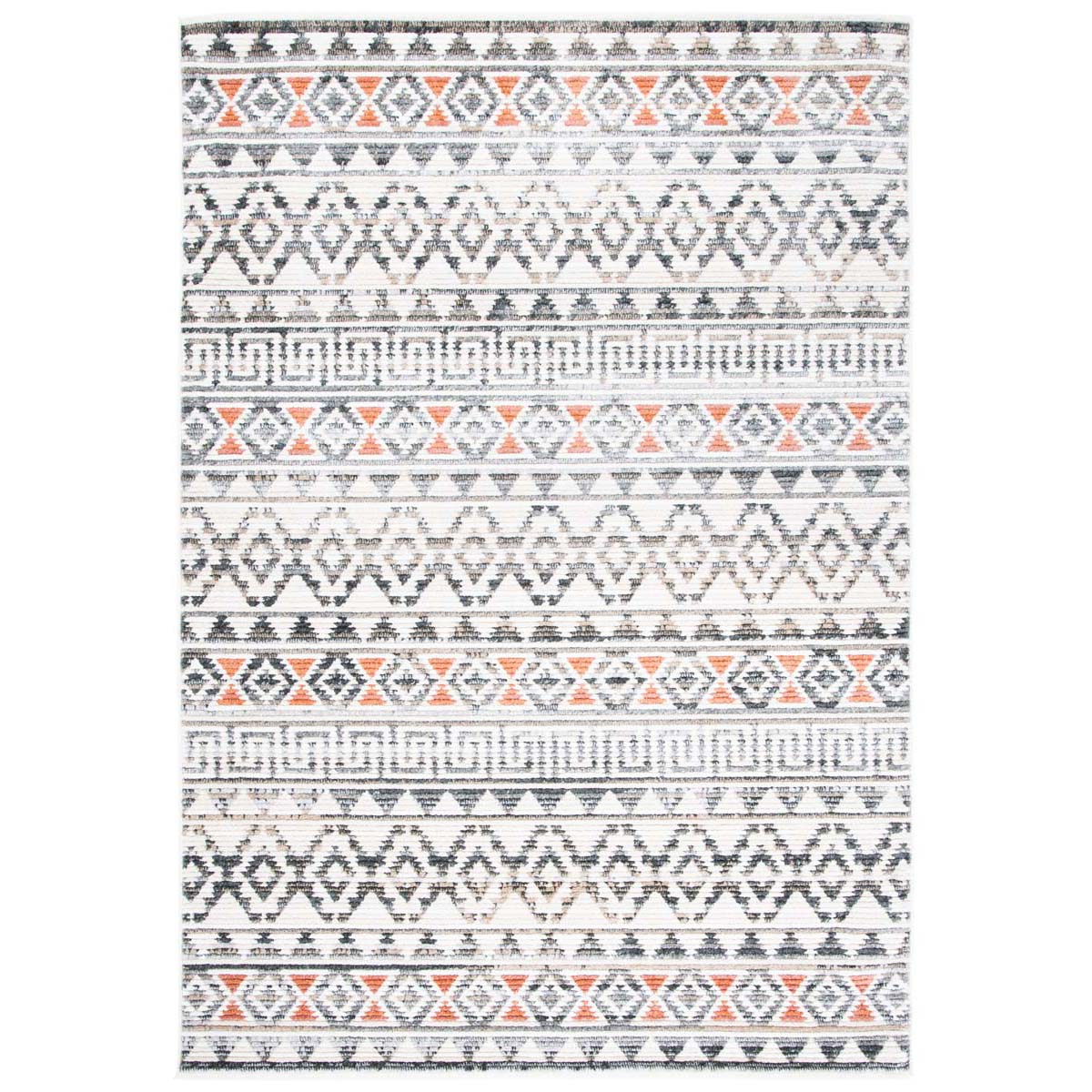 Safavieh Sedona 883 Rug, SED883 - Ivory / Dark Grey