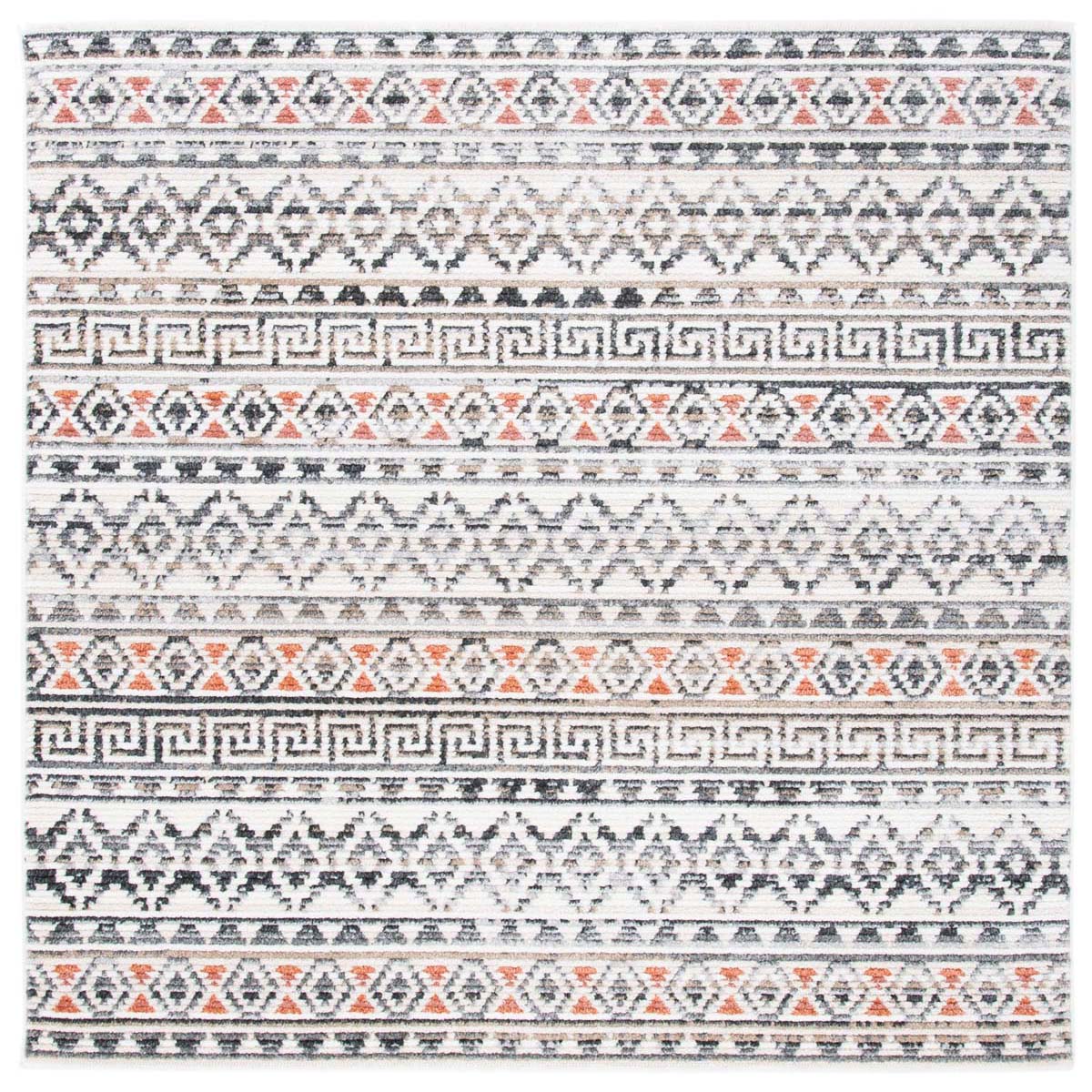 Safavieh Sedona 883 Rug, SED883 - Ivory / Dark Grey