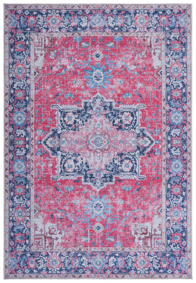 Safavieh Serapi Machine Washable 323 Rug, SEP323 - Red / Navy