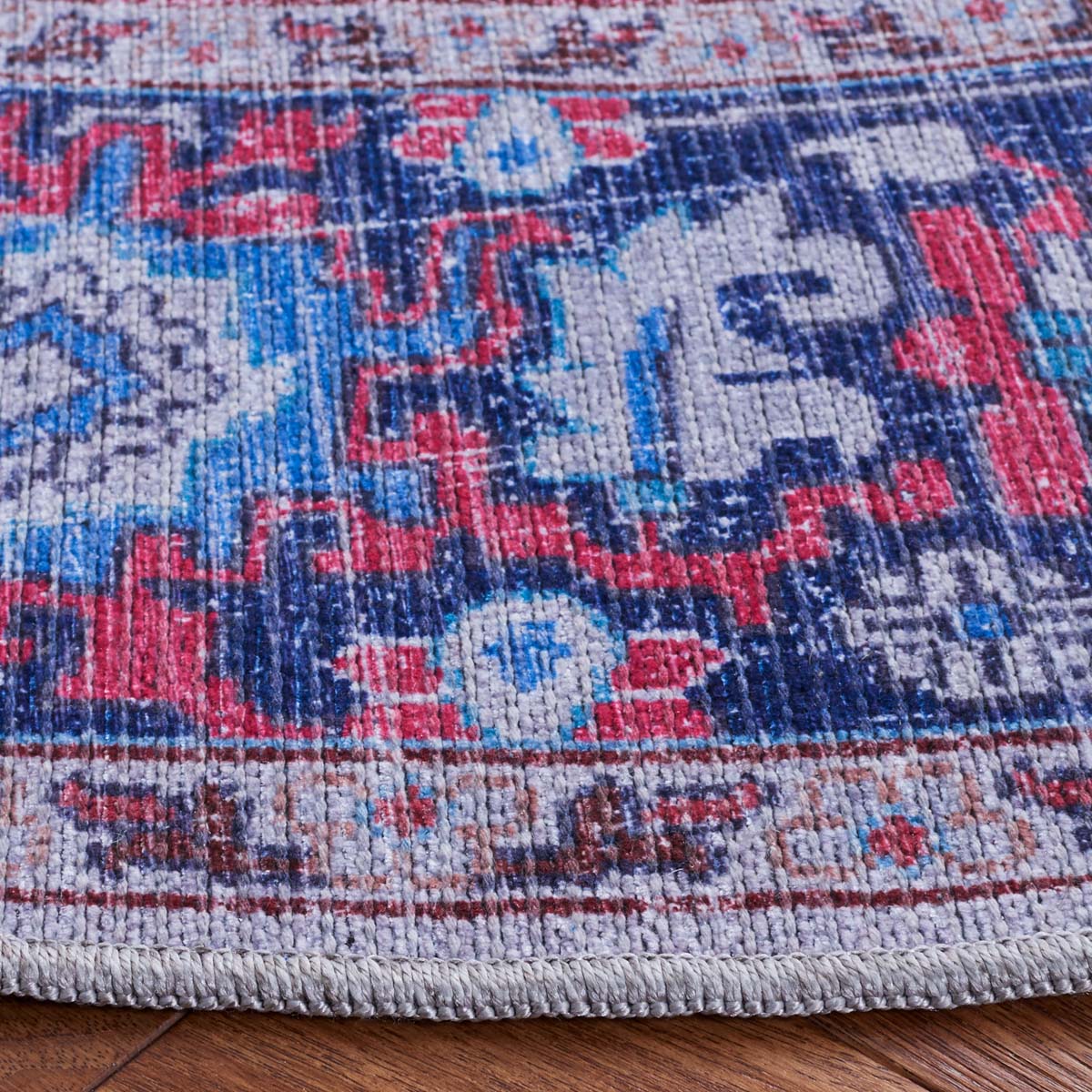 Safavieh Serapi Machine Washable 323 Rug, SEP323 - Red / Navy