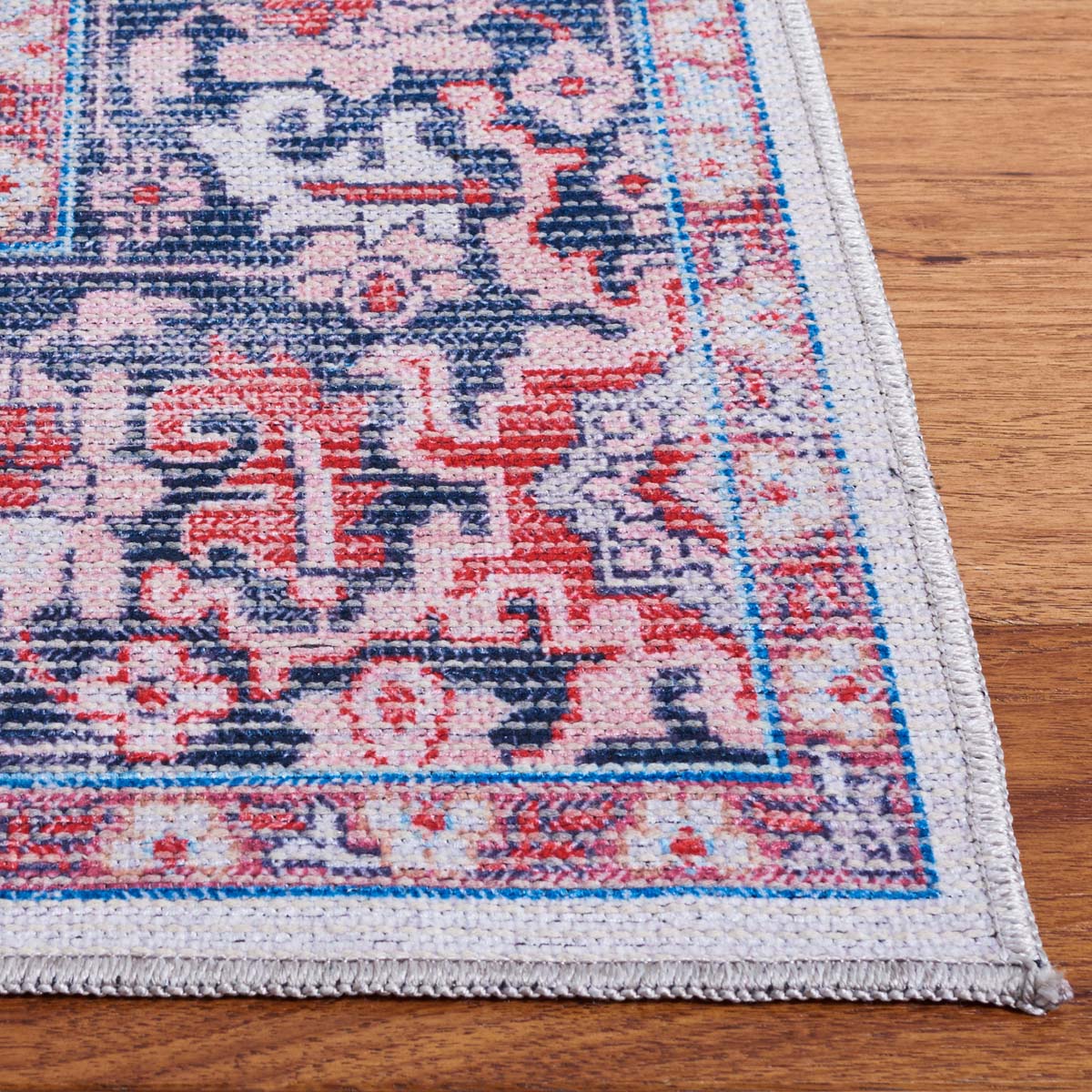 Safavieh Serapi Machine Washable 369 Rug, SEP369 - Blue / Rust