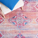 Safavieh Serapi Machine Washable 376 Rug, SEP376 - Rust / Navy