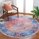 Safavieh Serapi Machine Washable 376 Rug, SEP376 - Rust / Navy