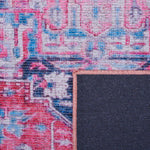 Safavieh Serapi Machine Washable 389 Rug, SEP389 - Navy / Red