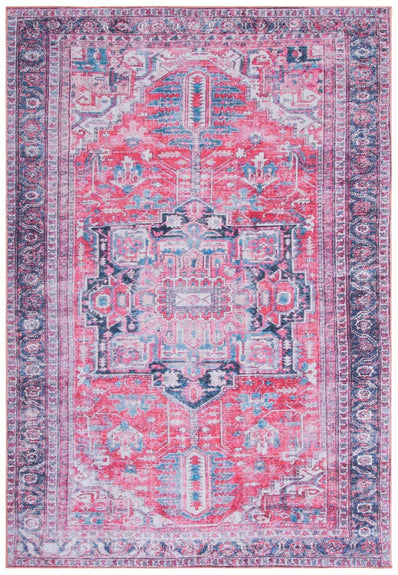 Safavieh Serapi Machine Washable 389 Rug, SEP389 - Navy / Red