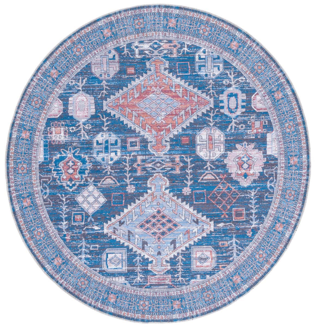 Safavieh Serapi Machine Washable 513 Rug, SEP513 - Blue / Ivory