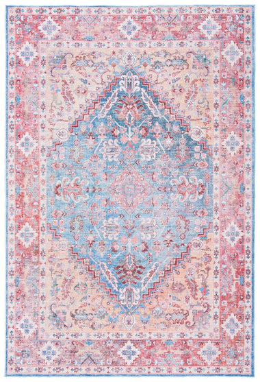 Safavieh Serapi Machine Washable 515 Rug, SEP515 - Blue / Rust