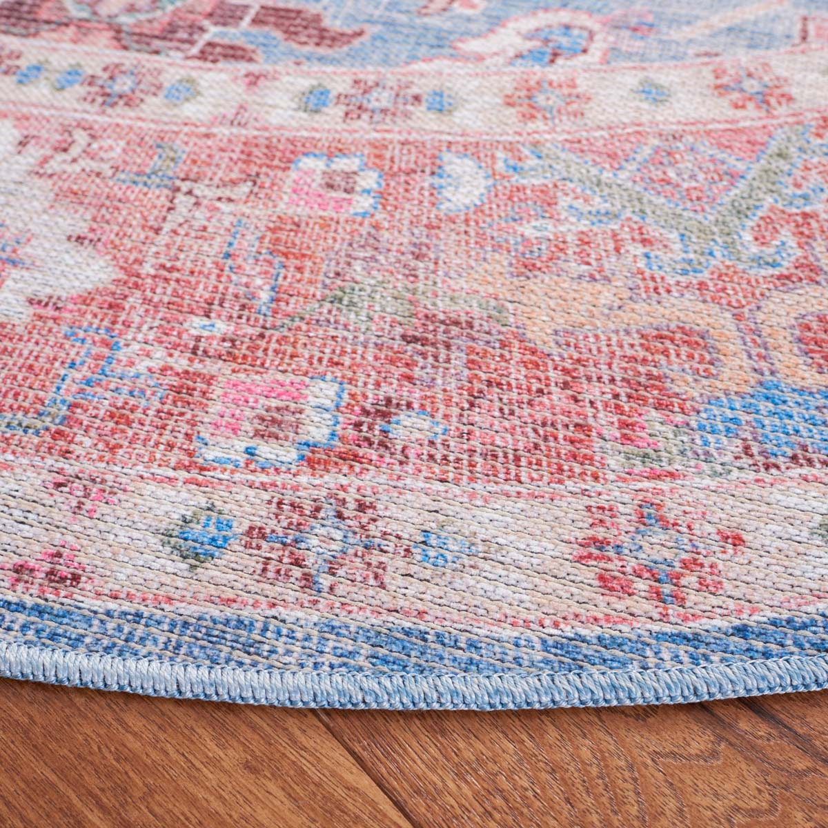 Safavieh Serapi Machine Washable 515 Rug, SEP515 - Blue / Rust