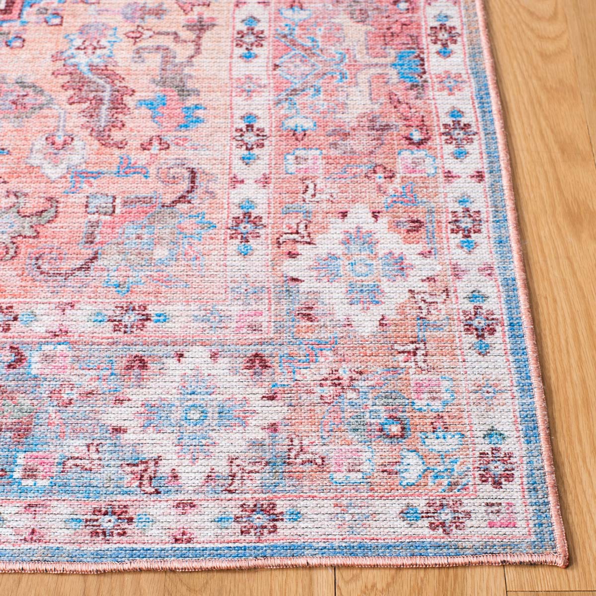 Safavieh Serapi Machine Washable 515 Rug, SEP515 - Rust / Blue