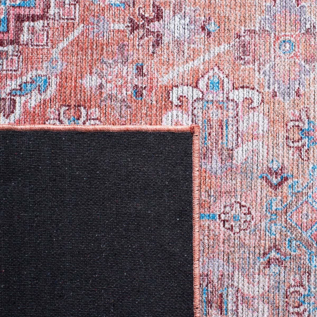 Safavieh Serapi Machine Washable 515 Rug, SEP515 - Rust / Blue