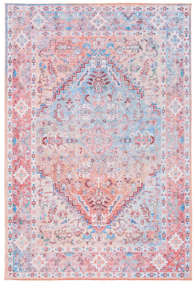 Safavieh Serapi Machine Washable 515 Rug, SEP515 - Rust / Blue