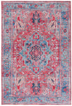 Safavieh Serapi Machine Washable 518 Rug, SEP518 - Light Blue / Red