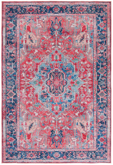 Safavieh Serapi Machine Washable 518 Rug, SEP518 - Navy / Red