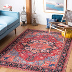 Safavieh Serapi Machine Washable 534 Rug, SEP534 - Red / Blue