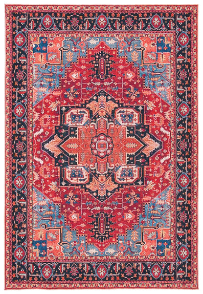 Safavieh Serapi Machine Washable 534 Rug, SEP534 - Red / Blue