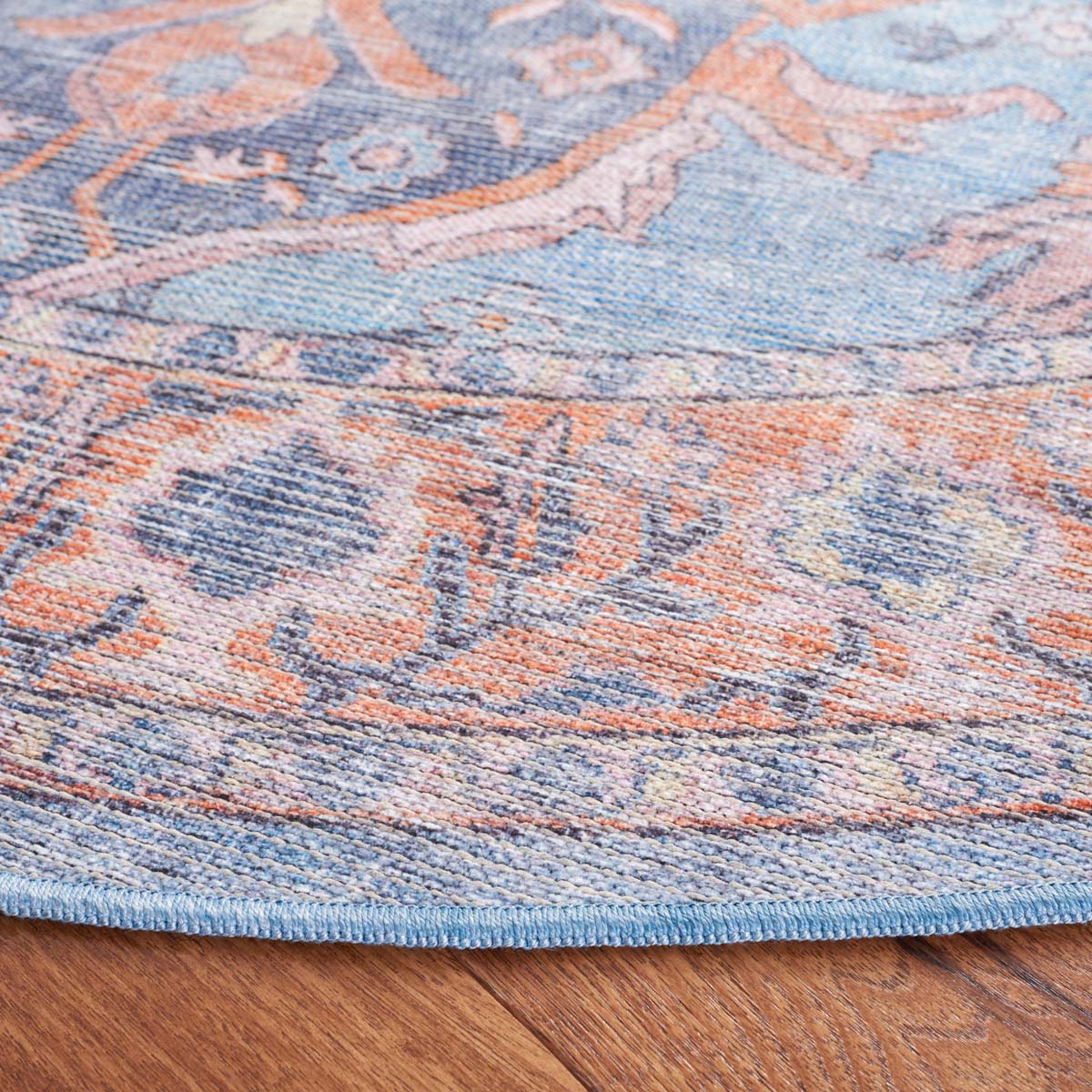 Safavieh Serapi Machine Washable 540 Rug, SEP540 - Blue / Orange