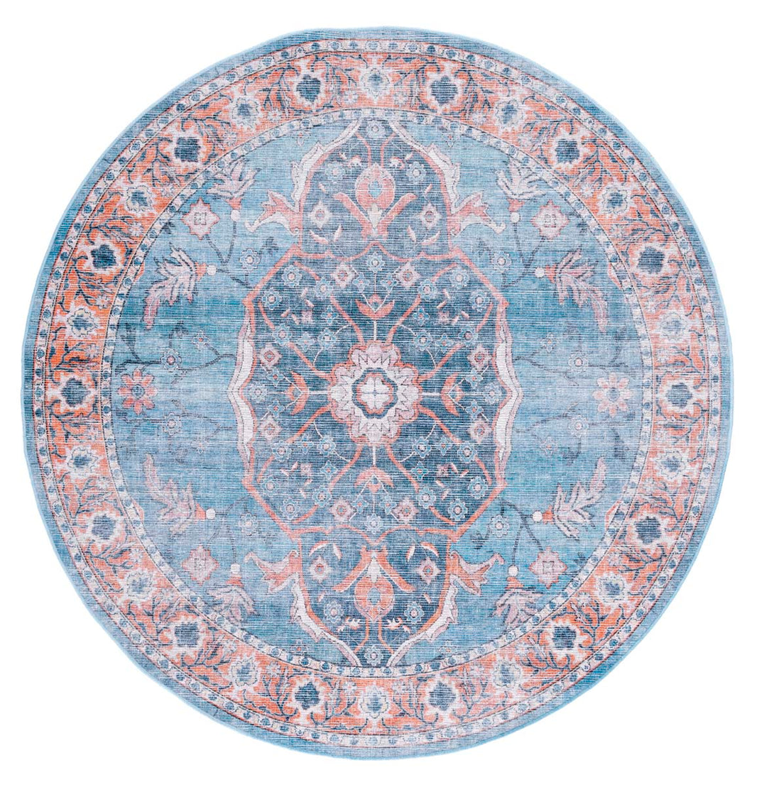 Safavieh Serapi Machine Washable 540 Rug, SEP540 - Blue / Orange