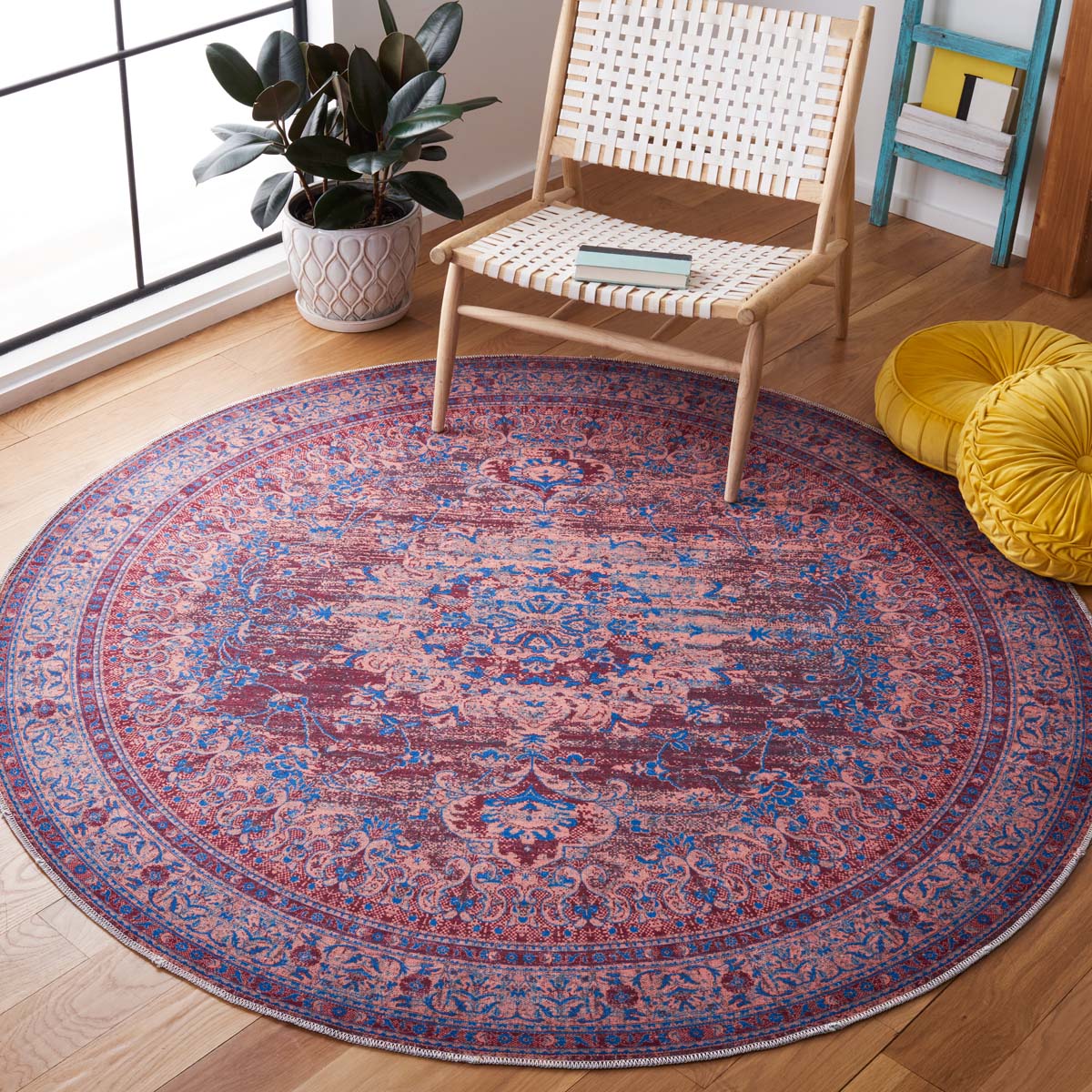 Safavieh Serapi Machine Washable 550 Rug, SEP550 - Gold / Blue